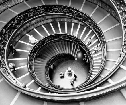 Spiral steps