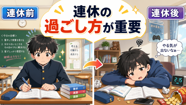 Before and after the break