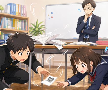 Caught in a classroom scramble