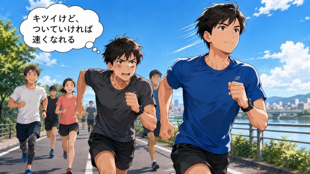 running