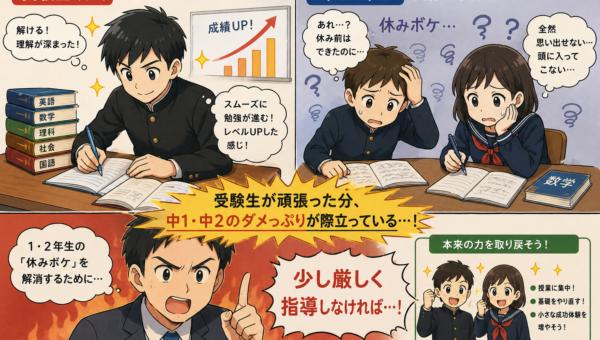 休みボケ